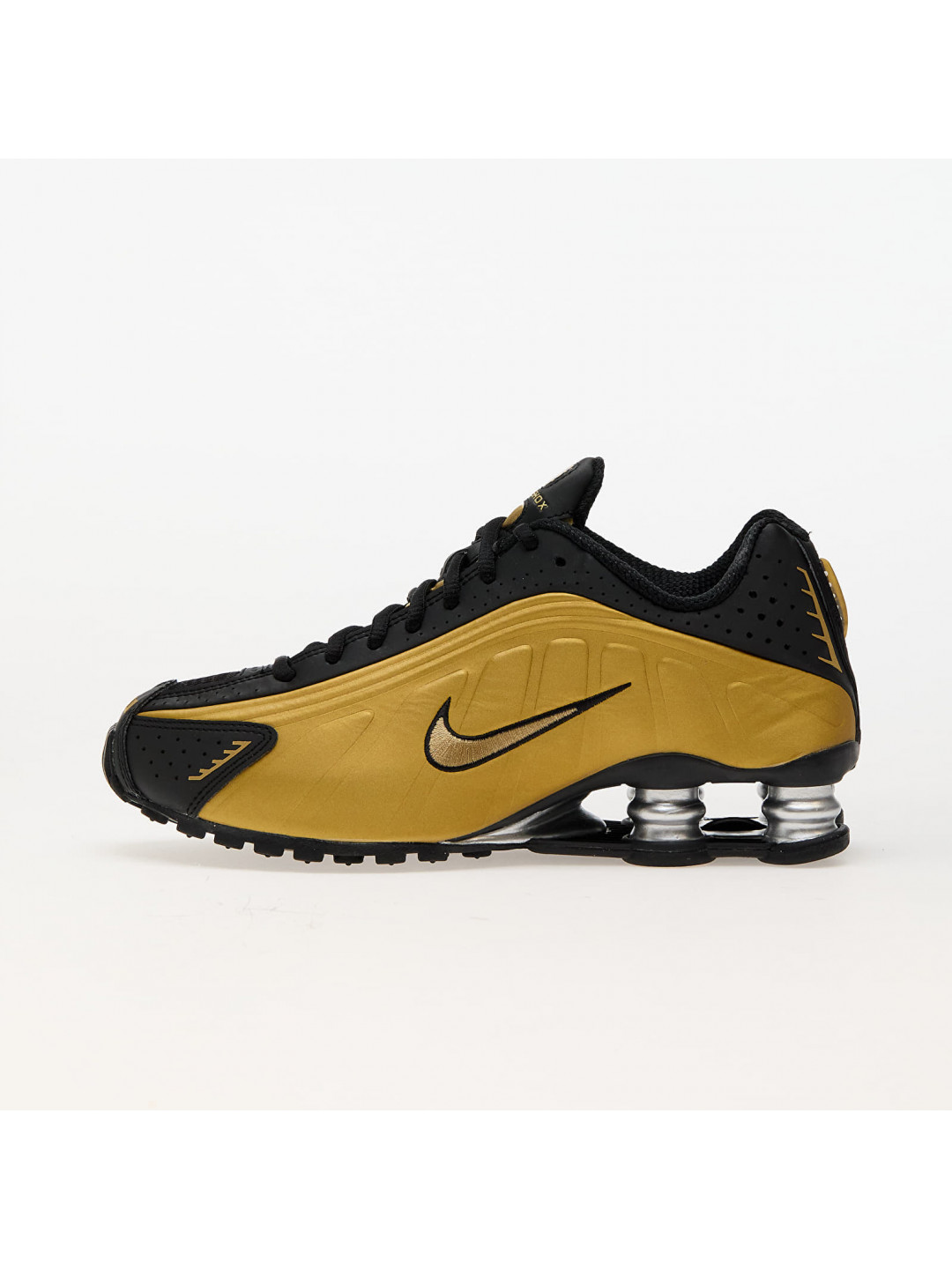 Tenisky Nike W Shox R4 Black Metallic Gold-Metallic Silver EUR 38